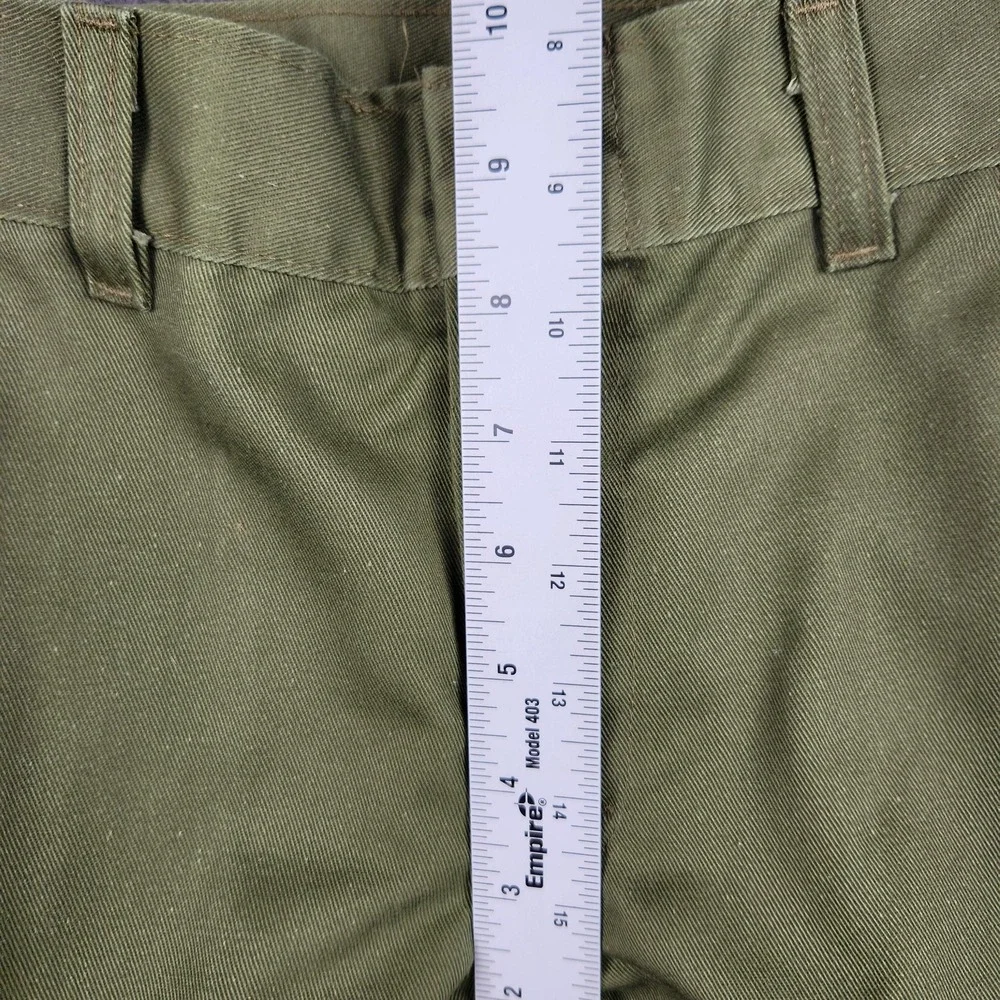 Vintage Boy‎ Scouts of America Pants Youth 23x24 Green Uniform Cargo Pockets
